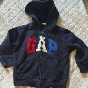 GAP Blue and Red Sweatshirt Hoodie
